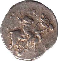 Russia coin 1 Denga - Ivan IV - Moscow (1535 - 1547) obverse obverse of 1 Denga - Ivan IV - Moscow (1535 - 1547) coin with KG# 21 from Russia.