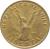 obverse of 10 Pesos (1981 - 1990) coin with KM# 218 from Chile. Inscription: REPUBLICA DE CHILE 11-IX 1973 So LIBERTAD