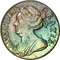 United Kingdom coin 2 Pence - Anne - Maundy Coinage (1703 - 1713) obverse obverse of 2 Pence - Anne - Maundy Coinage (1703 - 1713) coin with KM# 513 from United Kingdom. Inscription: ANNA · DEI · GRATIA ·