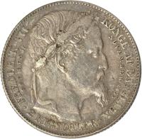 Denmark coin 2 Rigsdaler - Christian IX - Death and Accession (1863) reverse reverse of 2 Rigsdaler - Christian IX - Death and Accession (1863) coin with KM# 770 from Denmark. Inscription: FREDERIK VII DOD DEN 15 NOVEMBER 1863 F.K * 2 RIGSDALER *