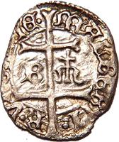 obverse of 1 Denar - Albert (1438 - 1440) coin with EH# 461 from Hungary.