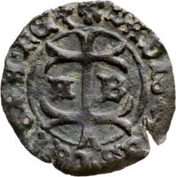 Hungary coin 1 Denar - Ladislaus V (1453 - 1454) obverse obverse of 1 Denar - Ladislaus V (1453 - 1454) coin with EH# 522 from Hungary.