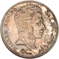 Netherlands coin 1 Gulden - Willem I (1818 - 1837) obverse obverse of 1 Gulden - Willem I (1818 - 1837) coin with KM# 55 from Netherlands.
