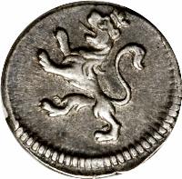 Colombia coin 1/4 Real - Fernando VI (1756) obverse obverse of 1/4 Real - Fernando VI (1756) coin with KM# A30 from Colombia.