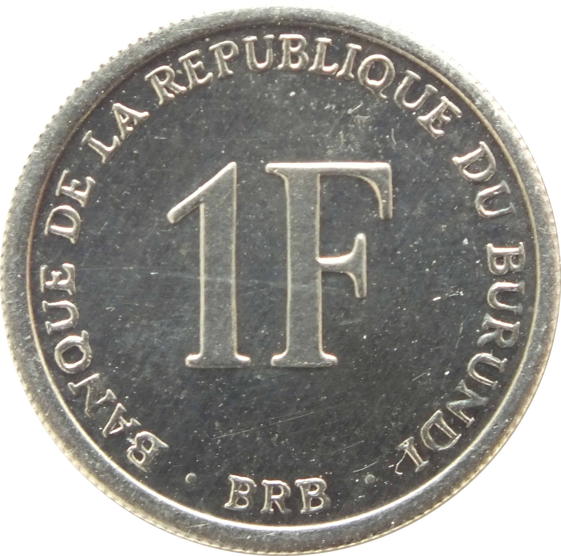 Burundi 1 Franc 2003 km19 19mm aluminum coins lot all BU UNC 20pcs 