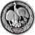 reverse of 5 Dollars - Elizabeth II - Sydney 2000 Olympics: Emu - Sydney 2000 Silver Bullion; 3'rd Portrait (1999) coin with KM# 438 from Australia. Inscription: Sydney 2000 C