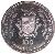 reverse of 100 Francs Guinéens - Martin Luther King (1969 - 1970) coin with KM# 9 from Guinea. Inscription: 1958-1968 X-ANNIVERSAIRE 100 FRANCS GUINEENS