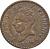 obverse of 50 Centimes (1828) coin with KM# 20a from Haiti.