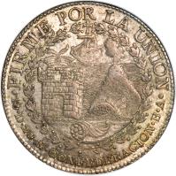 reverse of 8 Reales - South Peru (1837 - 1839) coin with KM# 170 from Peru.