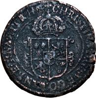 Sweden coin 1 Öre - Christina (1644 - 1653) obverse obverse of 1 Öre - Christina (1644 - 1653) coin with KM# 162 from Sweden. Inscription: CHRISTINA D:G:SVE: GO. WAN. REGINA. ET. PR: HAE