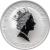 obverse of 1 Dollar - Elizabeth II - Anton Chekhov (2010) coin with KM# 103 from Tuvalu. Inscription: QUEEN ELIZABETH II 1 DOLLAR TUVALU 2009 RDM