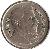obverse of 10 Centavos - Smaller head; Plain edge (1954 - 1956) coin with KM# 51 from Argentina. Inscription: JOSE DE SAN MARTIN