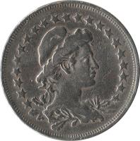 Brazil coin 400 Réis (1918 - 1935) reverse reverse of 400 Réis (1918 - 1935) coin with KM# 520 from Brazil.