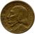 obverse of 10 Centavos (1947 - 1955) coin with KM# 561 from Brazil. Inscription: JOSE BONIFACIO * BRASIL