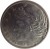 obverse of 50 Centavos (1975 - 1979) coin with KM# 580b from Brazil. Inscription: * BRASIL *