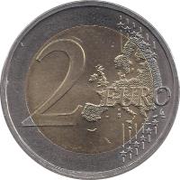 reverse of 2 Euro - Federal States: Mecklenburg-Vorpommern (2007) coin with KM# 260 from Germany. Inscription: 2 EURO LL