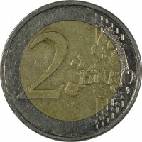 reverse of 2 Euro - Federal States: Saarland (2009) coin with KM# 276 from Germany. Inscription: 2 EURO LL