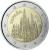 obverse of 2 Euro - Juan Carlos I - Burgos Cathedral (2012) coin with KM# 1254 from Spain. Inscription: ESPAÑA 2012 M