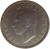 obverse of 1 Shilling - George VI - Scottish crest; Without IND:IMP (1949 - 1951) coin with KM# 877 from United Kingdom. Inscription: GEORGIVS VI D:G:BR:OMN:REX