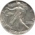 obverse of 1 Dollar - American Silver Eagle Bullion (1986 - 2016) coin with KM# 273 from United States. Inscription: LIBERTY IN GOD WE TRUST 1988