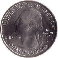 United States coin 1/4 Dollar - El Yunque National Forest, Puerto Rico - Washington Quarter (2012) obverse obverse of 1/4 Dollar - El Yunque National Forest, Puerto Rico - Washington Quarter (2012) coin with KM# 519 from United States. Inscription: UNITED STATES OF AMERICA LIBERTY IN GOD WE TRUST QUARTER DOLLAR