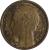 obverse of 50 Centimes (1931 - 1947) coin with KM# 894 from France. Inscription: REPUBLIQUE FRANÇAISE MORLON