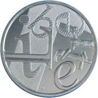 France coin 5 Euro - Liberté (2013) obverse obverse of 5 Euro - Liberté (2013) coin with KM# 1758 from France. Inscription: LIBERTÉ