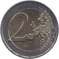 Greece coin 2 Euro - Special Olympics (2011) reverse reverse of 2 Euro - Special Olympics (2011) coin with KM# 239 from Greece. Inscription: 2 EURO LL