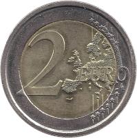 Italy coin 2 Euro - Louis Braille (2009) reverse reverse of 2 Euro - Louis Braille (2009) coin with KM# 310 from Italy. Inscription: 2 EURO
