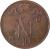 obverse of 5 Penniä - Nicholas II (1896 - 1917) coin with KM# 15 from Finland. Inscription: N II