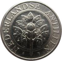 Netherlands Antilles coin 10 Cents - Beatrix (1989 - 2014) obverse obverse of 10 Cents - Beatrix (1989 - 2014) coin with KM# 34 from Netherlands Antilles. Inscription: NEDERLANDSE ANTILLEN