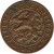 obverse of 1 Cent - Juliana (1952 - 1970) coin with KM# 1 from Netherlands Antilles. Inscription: NEDERLANDSE ANTILLEN 1967