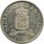 obverse of 2 1/2 Cents - Juliana (1979 - 1985) coin with KM# 9a from Netherlands Antilles. Inscription: NEDERLANDSE ANTILLEN