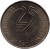 reverse of 25 Escudos - Carnation Revolution (1984) coin with KM# 623 from Portugal. Inscription: 25 ABRIL 1984 DEMOCRACIA LIBERDADE ० 25 ESCUDOS ०