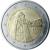 obverse of 2 Euro - 250th Anniversary of Oporto Clérigos Tower (2013) coin with KM# 848 from Portugal. Inscription: 250 ANOS TORRE DOS CLÉRIGOS - 2013 INCM HUGO MACIEL PORTUGAL