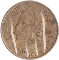 Chile coin 20 Centésimos (1971 - 1972) obverse obverse of 20 Centésimos (1971 - 1972) coin with KM# 195 from Chile. Inscription: REPUBLICA DE CHILE J.M. BALMACEDA