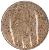 obverse of 20 Centésimos (1971 - 1972) coin with KM# 195 from Chile. Inscription: REPUBLICA DE CHILE J.M. BALMACEDA