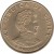 obverse of 10 Centésimos (1971) coin with KM# 194 from Chile. Inscription: REPUBLICA DE CHILE B.O'HIGGINS