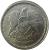 obverse of 1 Millième (1972) coin with KM# A423 from Egypt.