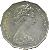obverse of 50 Cents - Elizabeth II - Commonwealth Games (1982) coin with KM# 74 from Australia. Inscription: ELIZABETH II AUSTRALIA 1982
