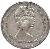 obverse of 10 Cents - Elizabeth II - 2'nd Portrait (1965 - 1966) coin with KM# 61 from Canada. Inscription: ELIZABETH II D · G · REGINA