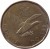 reverse of 1 Dollar - Elizabeth II - Lucky Loonie (2006) coin with KM# 630 from Canada. Inscription: CANADA 2006 DOLLAR