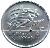 reverse of 25 Cents - Elizabeth II - Cindy Klassen (2009) coin with KM# 1065 from Canada. Inscription: CINDY 2006 KLASSEN