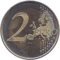 Finland coin 2 Euro - 90th Anniversary of Independence (2007) reverse reverse of 2 Euro - 90th Anniversary of Independence (2007) coin with KM# 139 from Finland. Inscription: 2 EURO LL