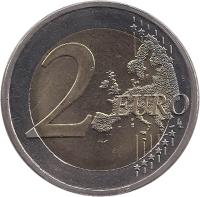 Finland coin 2 Euro - Treaty of Rome (2007) reverse reverse of 2 Euro - Treaty of Rome (2007) coin with KM# 138 from Finland. Inscription: 2 EURO LL