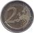 reverse of 2 Euro - 10 Years of EMU (2009) coin with KM# 144 from Finland. Inscription: 2 EURO LL