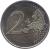 reverse of 2 Euro - 200 Years of Finland National Bank (2011) coin with KM# 163 from Finland. Inscription: 2 EURO LL
