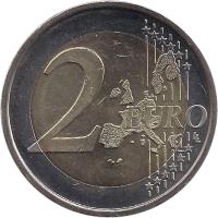 Luxembourg coin 2 Euro - Henri I - Guillaume (2006) reverse reverse of 2 Euro - Henri I - Guillaume (2006) coin with KM# 88 from Luxembourg. Inscription: 2 EURO LL