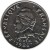 obverse of 10 Francs (1972 - 2005) coin with KM# 11 from New Caledonia. Inscription: RÉPUBLIQUE FRANÇAISE R. JOLY I · E · O · M 1986