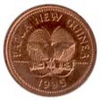 Papua New Guinea coin 1 Toea - Elizabeth II (1975 - 2004) obverse obverse of 1 Toea - Elizabeth II (1975 - 2004) coin with KM# 1 from Papua New Guinea. Inscription: PAPUA NEW GUINEA 1976